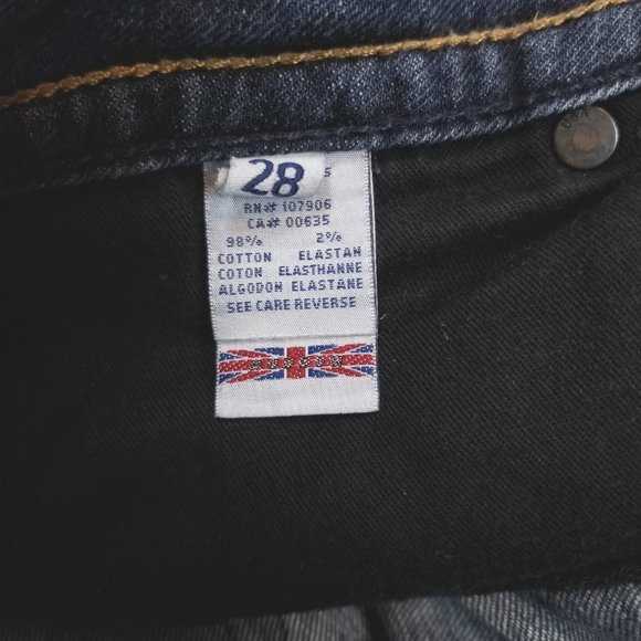 Hudson Signature Bootcut Jeans Medium Blue Wash Sz 28 - Picture 8 of 12